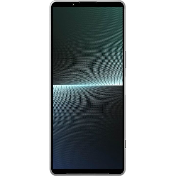 Sony Xperia 1 V Gennemsigtig cover Pressede blomster