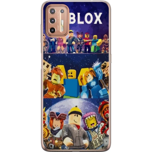 Motorola Moto G9 Plus Gennemsigtig cover Roblox