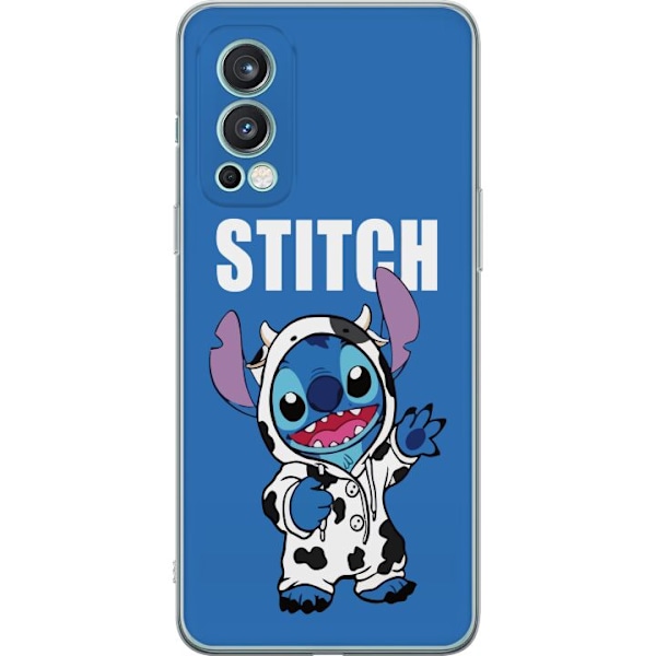 OnePlus Nord 2 5G Genomskinligt Skal Stitch