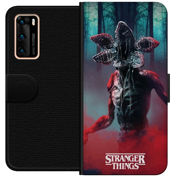 Huawei P40 Lommeboketui Fremmede Ting Monster