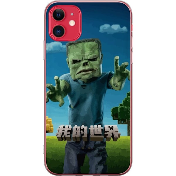 Apple iPhone 11 Läpinäkyvä kuori A Minecraft Movie