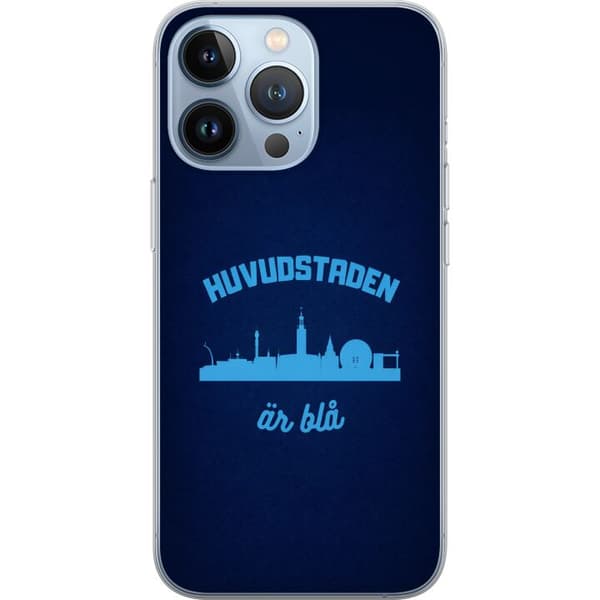 Kompatibelt Mobildeksel til Apple iPhone 13 Pro Djurgården er blå