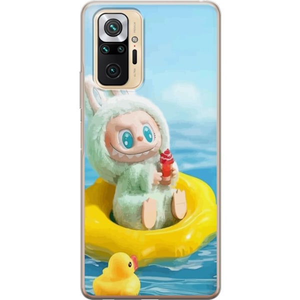 Xiaomi Redmi Note 10 Pro Läpinäkyvä kuori Labubu Stripe Att