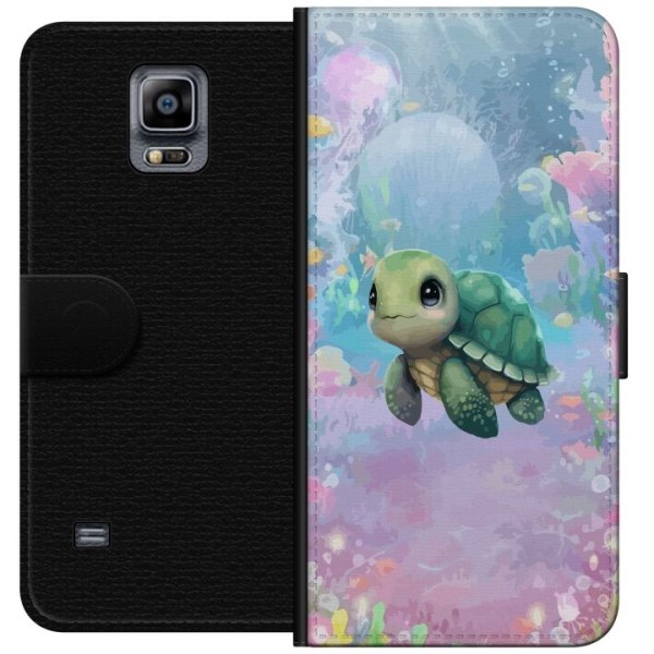 Samsung Galaxy Note 4 Plånboksfodral Sköldpadda