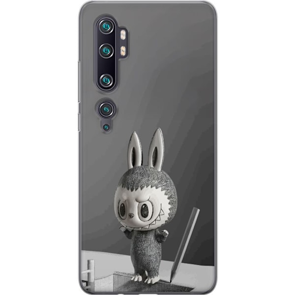 Xiaomi Mi Note 10 Pro Läpinäkyvä kuori Pop Mart MEGA LABUBU
