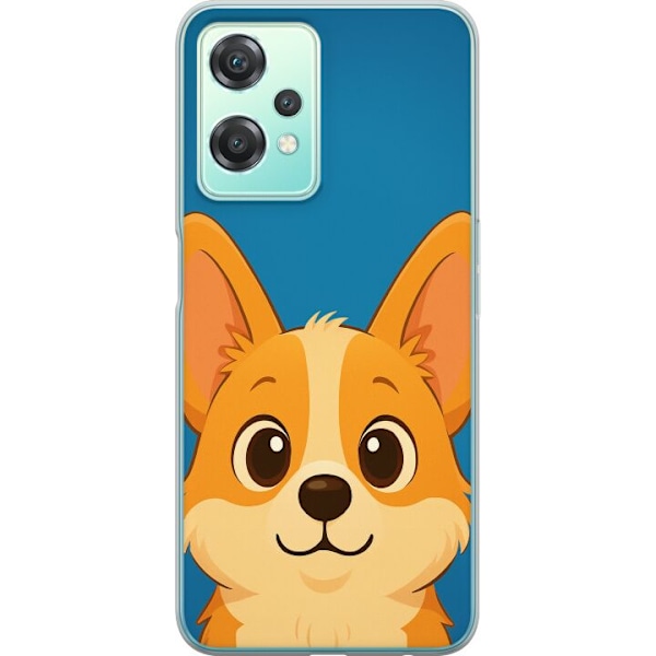 OnePlus Nord CE 2 Lite 5G Genomskinligt Skal Hello Corgi