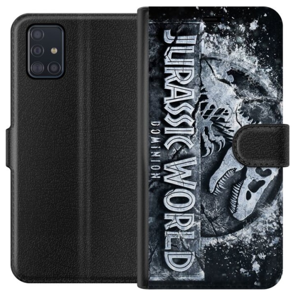 Samsung Galaxy A51 Lompakkokotelo Jurassic World Dominion