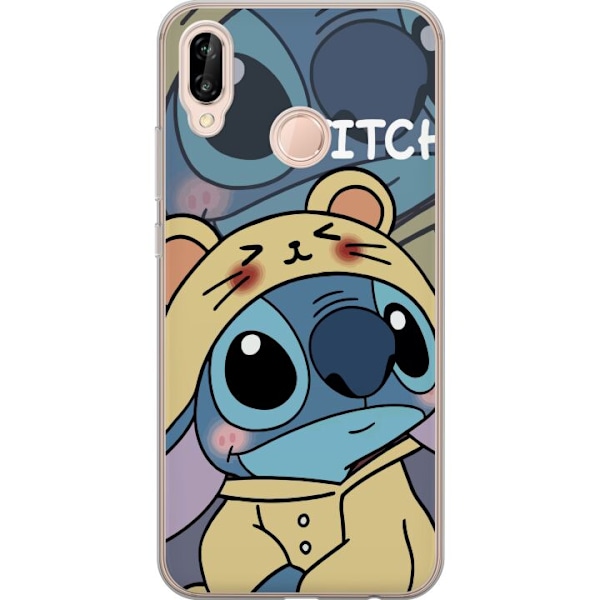 Huawei P20 lite Läpinäkyvä kuori Ommel