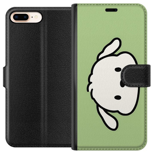 Apple iPhone 8 Plus Lompakkokotelo Snoopy Flip