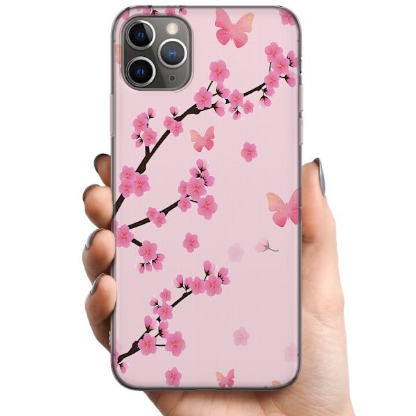Apple iPhone 11 Pro Max TPU Matkapuhelimen kuori Kukat