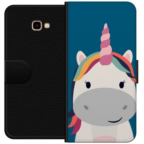 Samsung Galaxy J4+ Plånboksfodral Enhörning / Unicorn