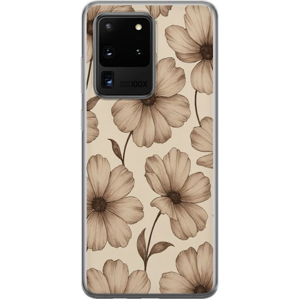 Samsung Galaxy S20 Ultra Gennemsigtig cover Pastel Rush