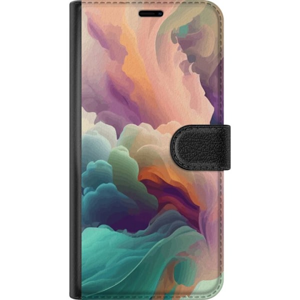 Motorola Moto G34 Tegnebogsetui pastel