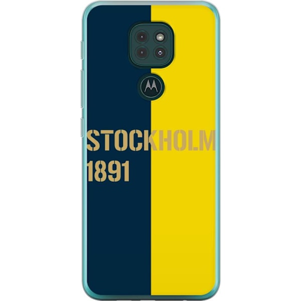 Motorola Moto G9 Play Läpinäkyvä kuori Stockholm 1891