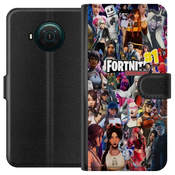 Nokia X10 Tegnebogsetui Fortnite