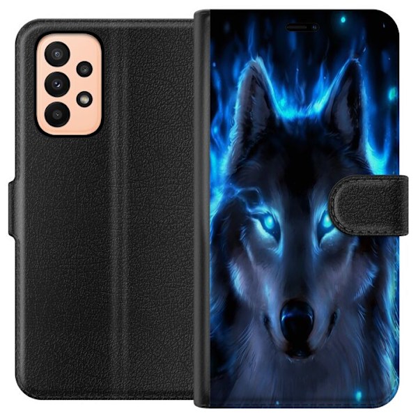 Samsung Galaxy A23 Plånboksfodral Varg