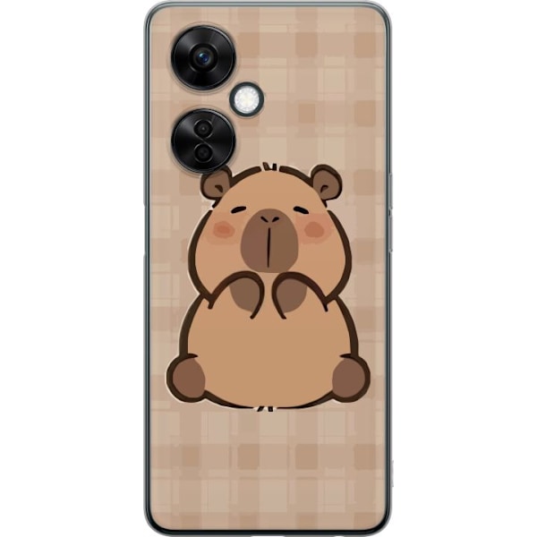 OnePlus Nord CE3 Genomskinligt Skal Mobilskal kawaii capybara flera figurer japansk stil