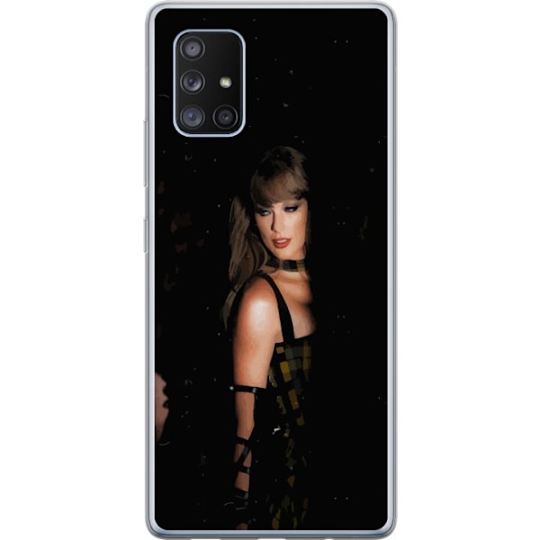 Samsung Galaxy A71 5G Genomskinligt Skal Taylor Swift