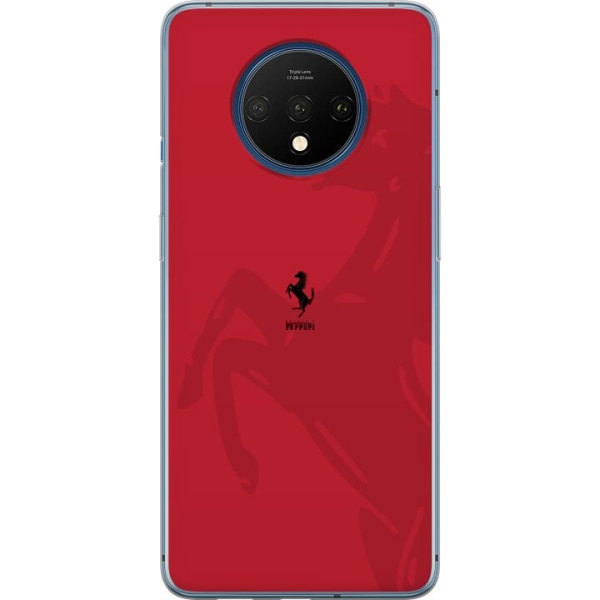 OnePlus 7T Gennemsigtig cover Ferrari