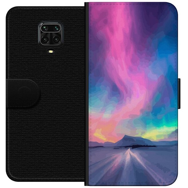 Xiaomi Redmi Note 9 Pro Lommeboketui Nordlys