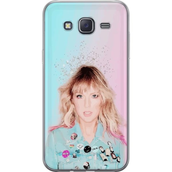 Samsung Galaxy J5 Läpinäkyvä kuori Taylor Swift Runous
