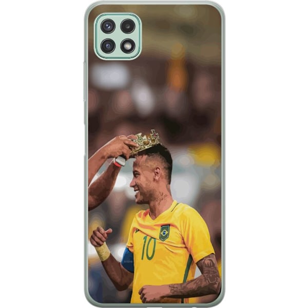 Samsung Galaxy A22 5G Genomskinligt Skal Neymar