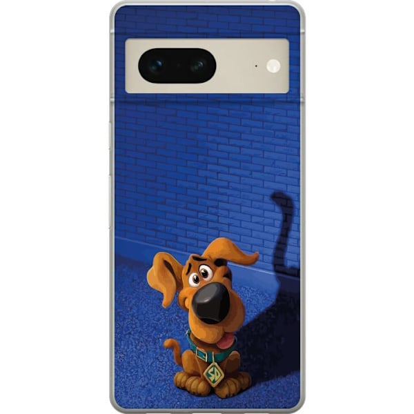 Google Pixel 7 Gjennomsiktig deksel Scooby-Doo