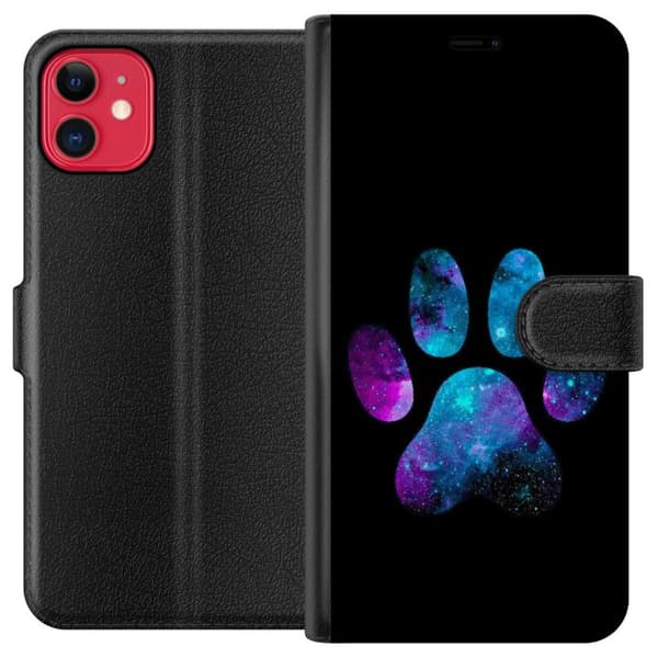 Kompatibel Tegnebogsetui til Apple iPhone 11 Galakse Klø