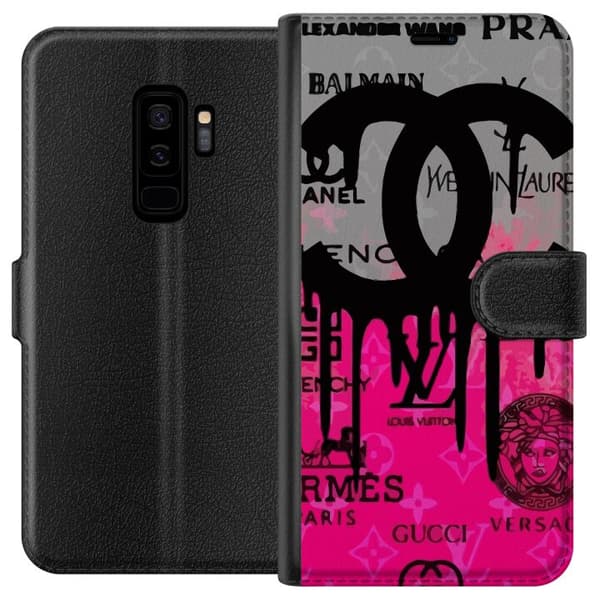 Kompatibelt Plånboksfodral till Samsung Galaxy S9+ CC PINK