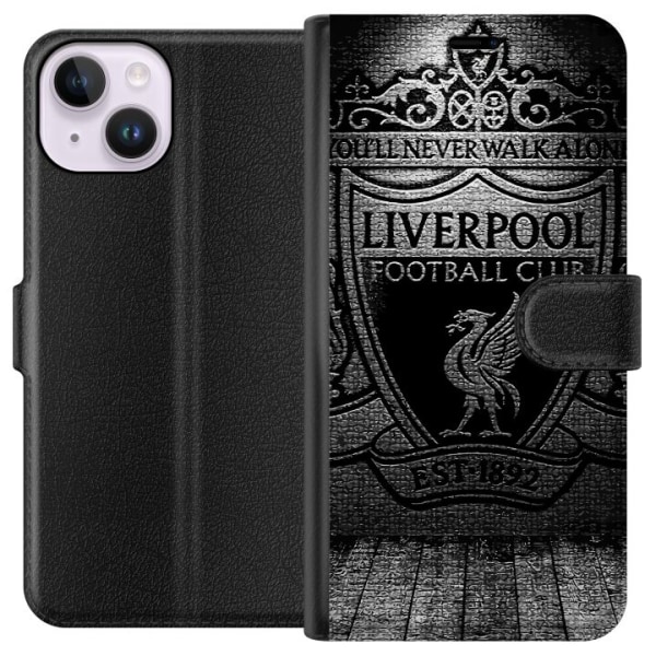 Apple iPhone 14 Plånboksfodral Liverpool FC