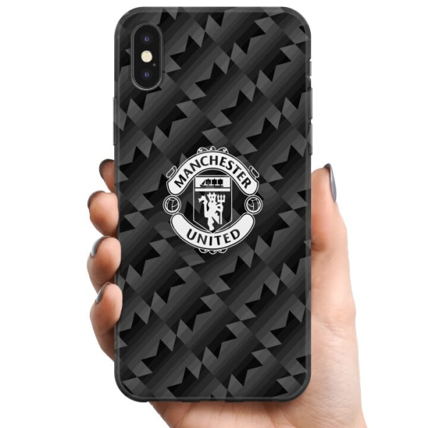 Apple iPhone X TPU Mobilcover Manchester United FC