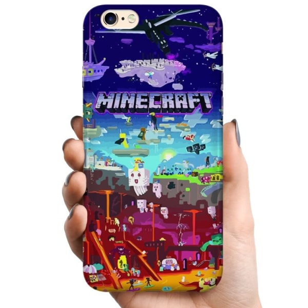 Apple iPhone 6 TPU Mobildeksel MineCraft