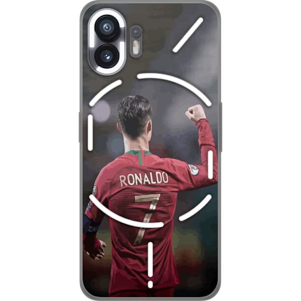 Nothing Phone (2) Gjennomsiktig deksel Cristiano Ronaldo