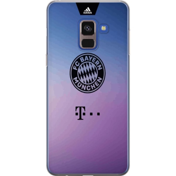 Samsung Galaxy A8 (2018) Läpinäkyvä kuori FC Bayern