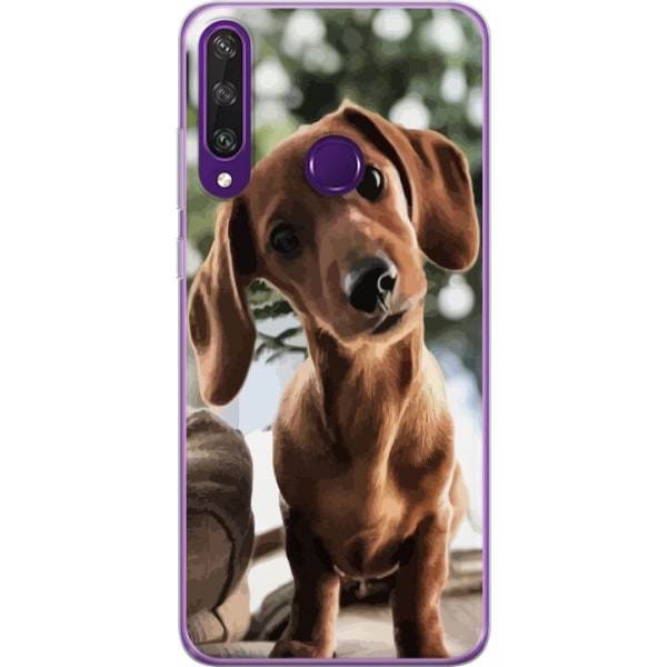 Huawei Y6p Gennemsigtig cover Ung Hund