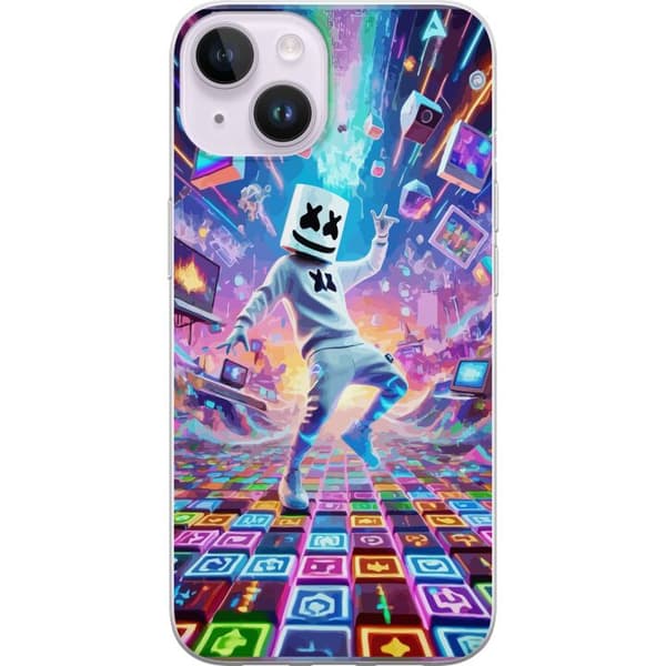 Kompatibelt Mobildeksel til Apple iPhone 14 Fortnite Dance | Marshmello