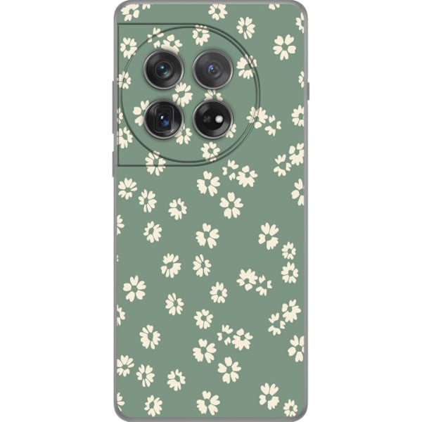 OnePlus 12 Genomskinligt Skal Blomsterdröm – färgglatt blo