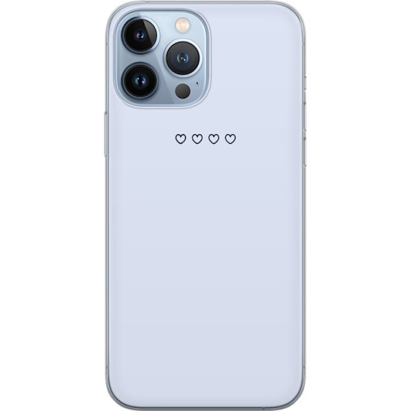 Kompatibelt Mobildeksel til Apple iPhone 13 Pro Max Hjerte