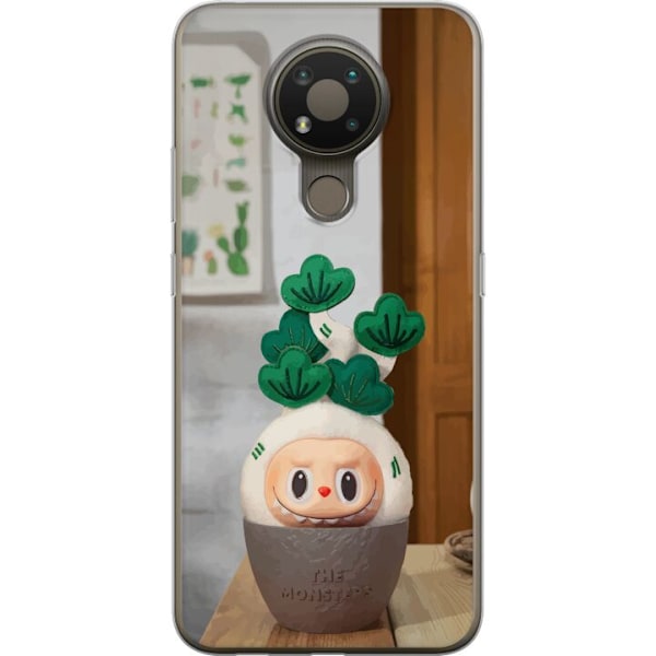 Nokia 3.4 Gennemsigtig cover MONSTRENE Uduelige Planter
