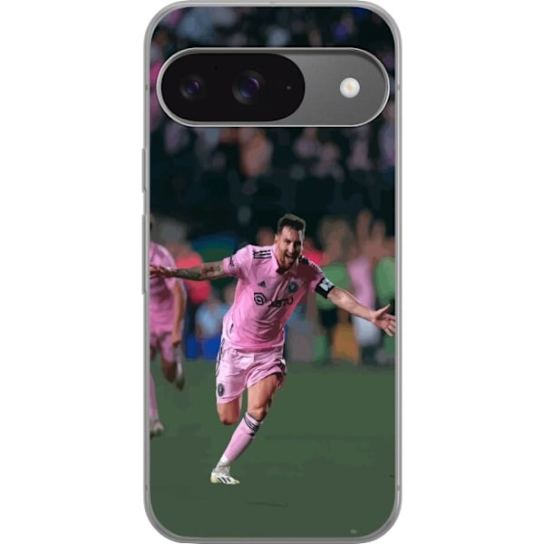 Google Pixel 9 Gennemsigtig cover Lionel Messi