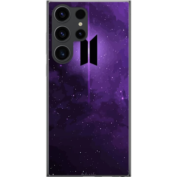 Samsung Galaxy S24 Ultra Läpinäkyvä kuori BTS
