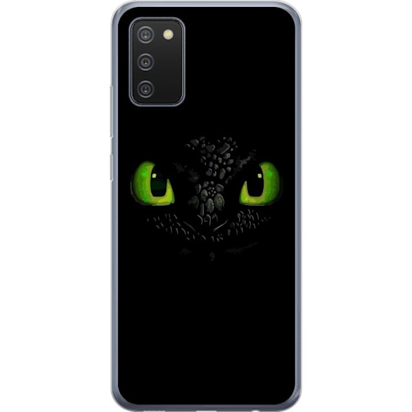 Samsung Galaxy A02s Läpinäkyvä kuori Kuinka kouluttaa lohikäärmeesi