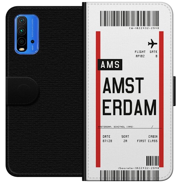 Xiaomi Redmi Note 9 4G Tegnebogsetui Amsterdam