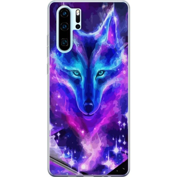 Huawei P30 Pro Gennemsigtig cover Neon Ulv