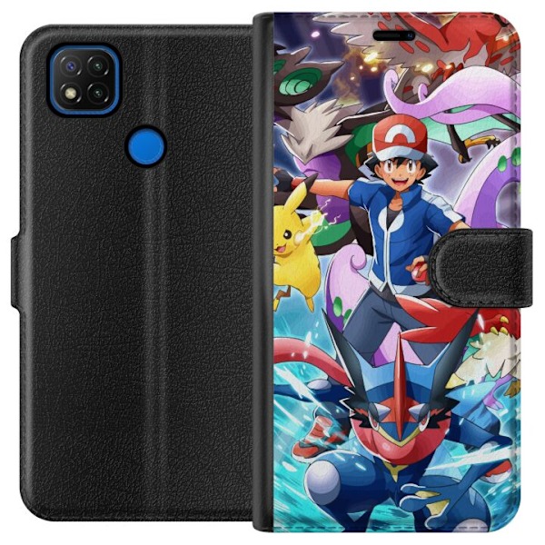 Xiaomi Redmi 9C Plånboksfodral Pokemon