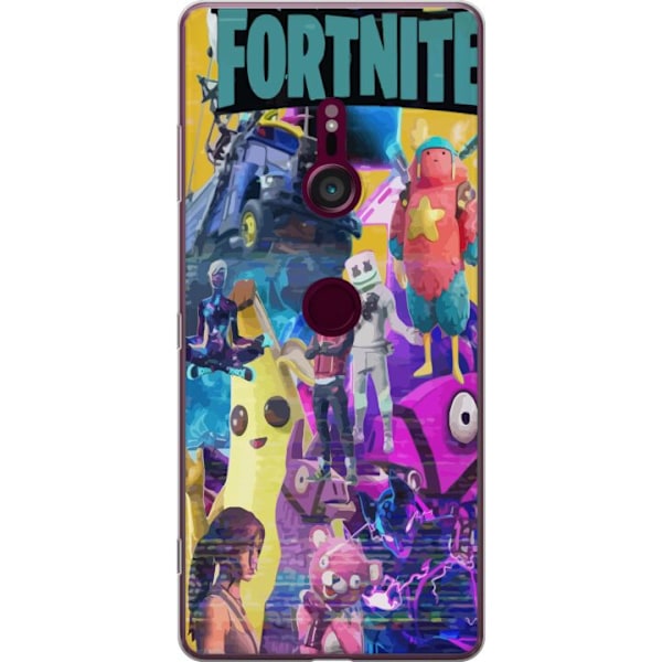 Sony Xperia XZ3 Läpinäkyvä kuori Fortnite