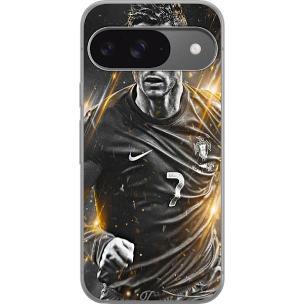 Google Pixel 9 Pro Gennemsigtig cover Cristiano Ronaldo