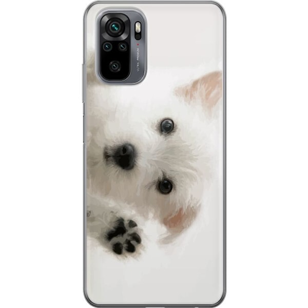 Xiaomi Redmi Note 10S Gjennomsiktig deksel Hund