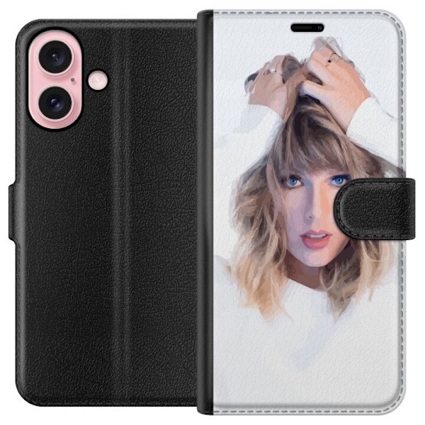 Apple iPhone 16 Lompakkokotelo Taylor Swift