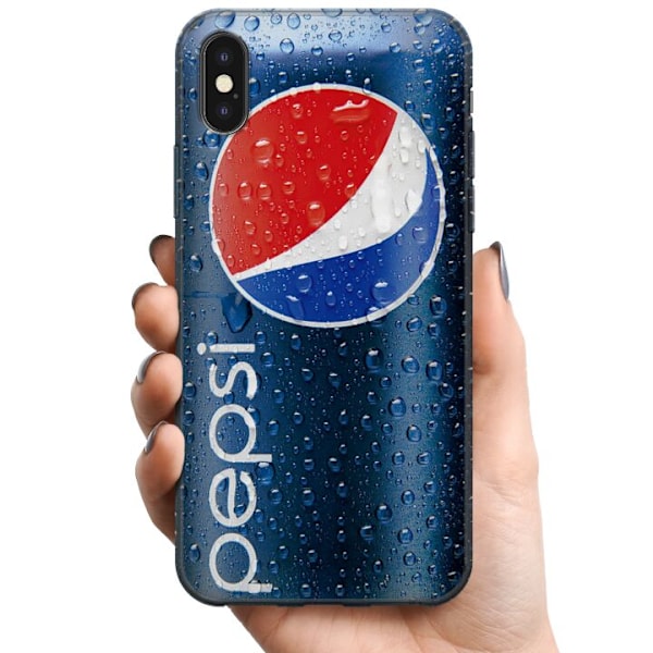Kompatibelt Mobildeksel til Apple iPhone XS Max Pepsi